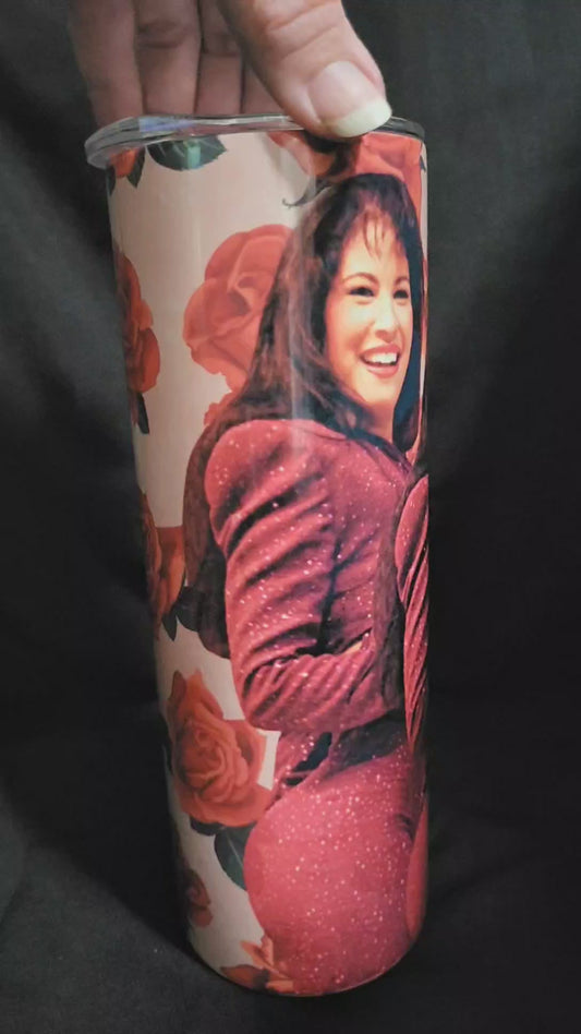 Pink Selena Tumbler