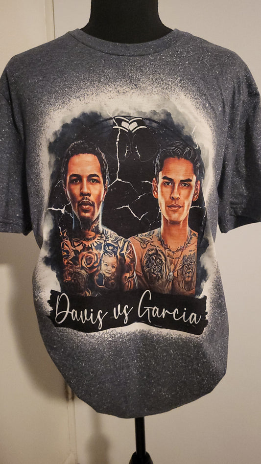 Bleached Gervonta Davis vs Garcia T-Shirt