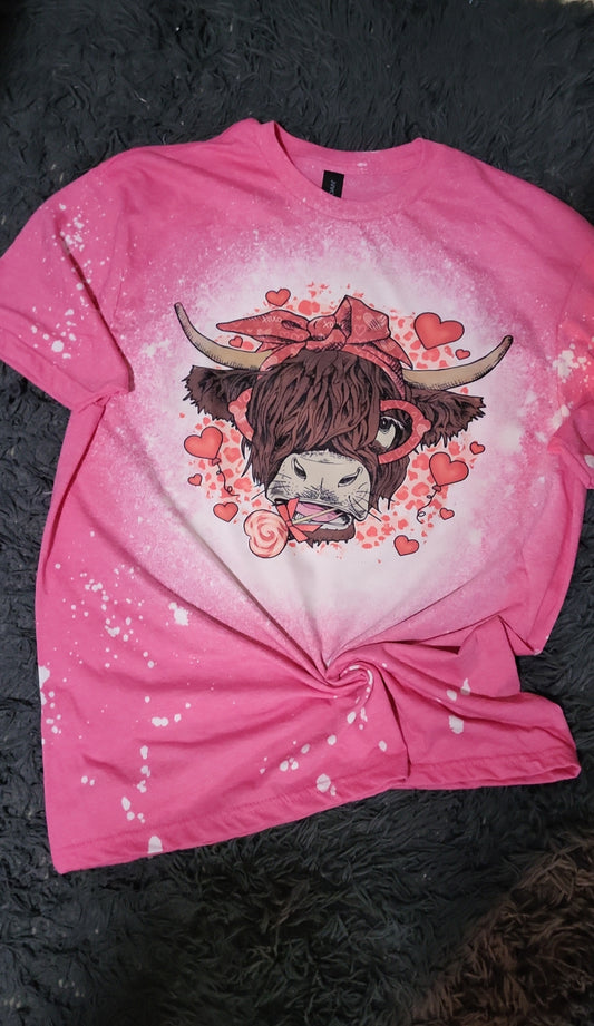 Sweet Valentine's Cow T-Shirt