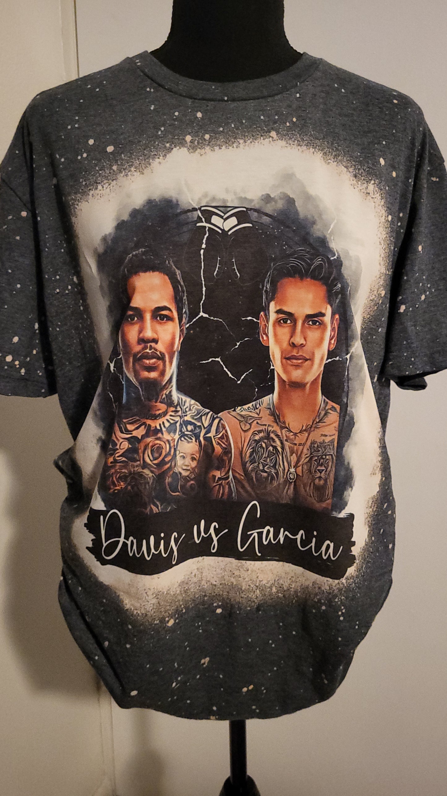 Bleached Gervonta Davis vs Garcia T-Shirt