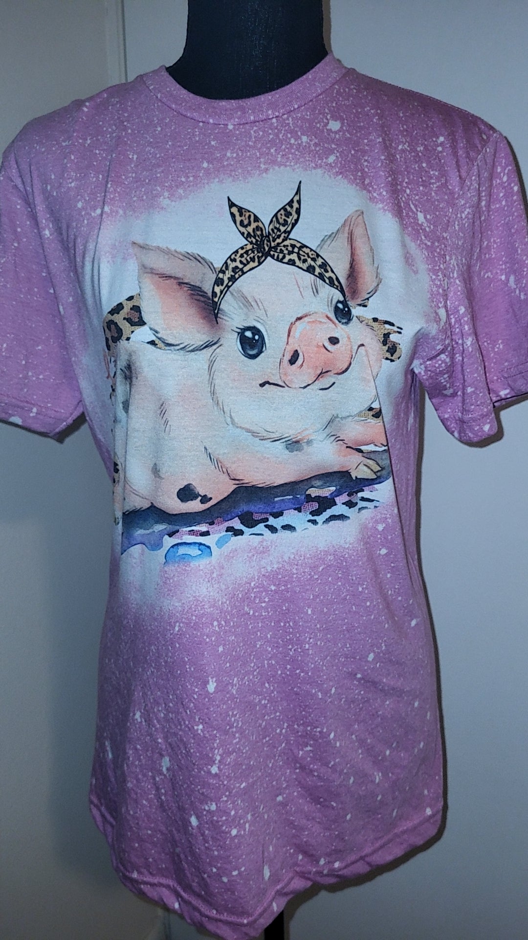 Piggy Bleached T-Shirt